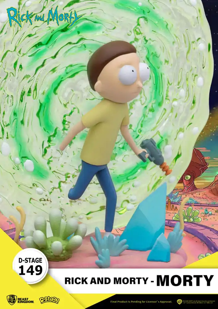 Rick & Morty D-Stage PVC Diorama Morty 14 cm poza produsului