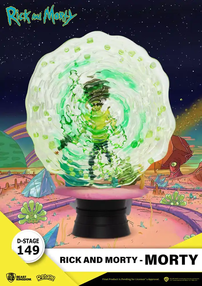 Rick & Morty D-Stage PVC Diorama Morty 14 cm poza produsului