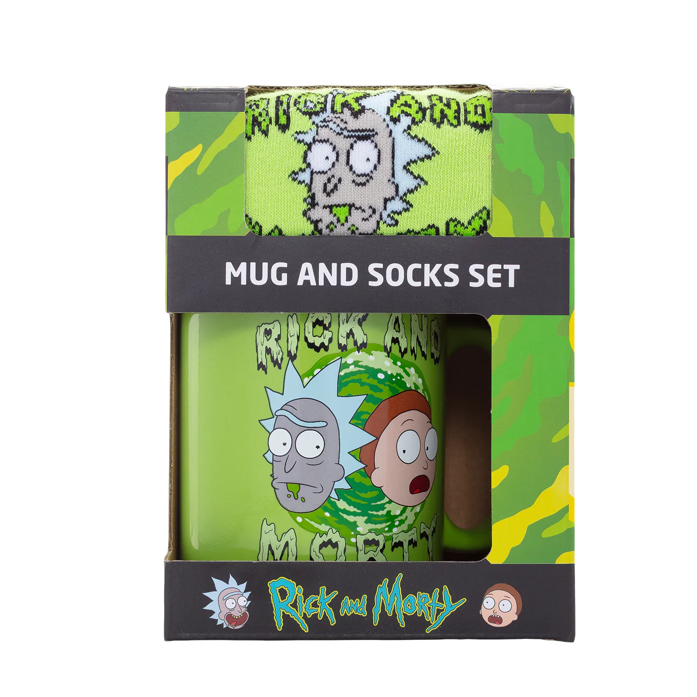 Set Cană și Șosete Rick and Morty poza produsului