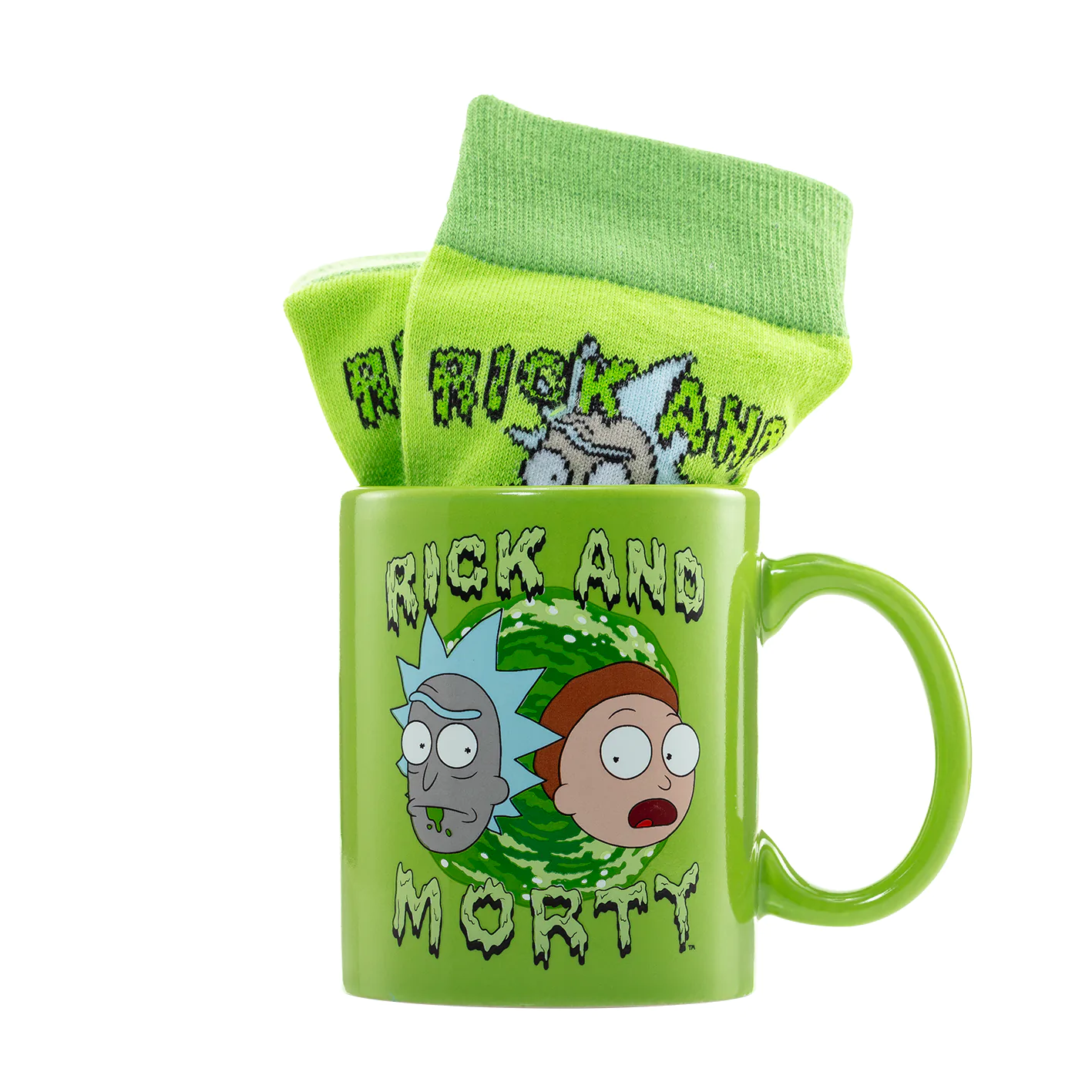 Set Cană și Șosete Rick and Morty poza produsului