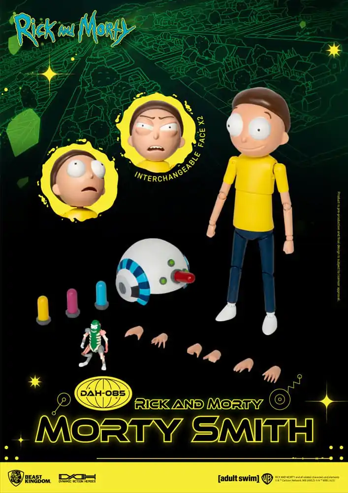 Rick and Morty Dynamic 8ction Heroes Figurina de acțiune 1/9 Morty Smith 23 cm poza produsului