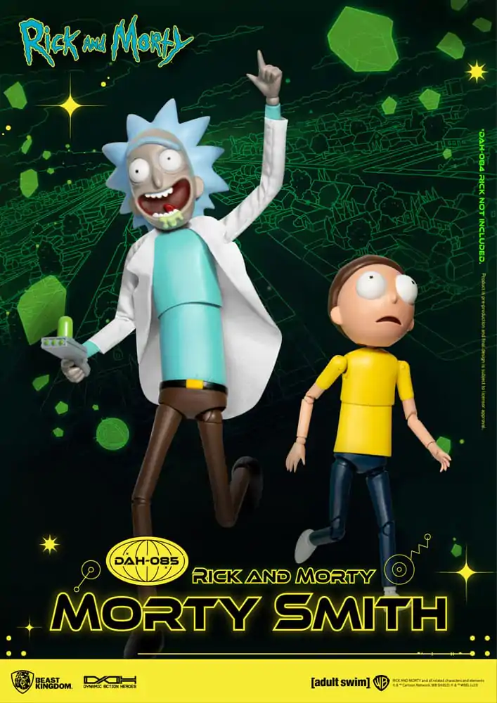 Rick and Morty Dynamic 8ction Heroes Figurina de acțiune 1/9 Morty Smith 23 cm poza produsului