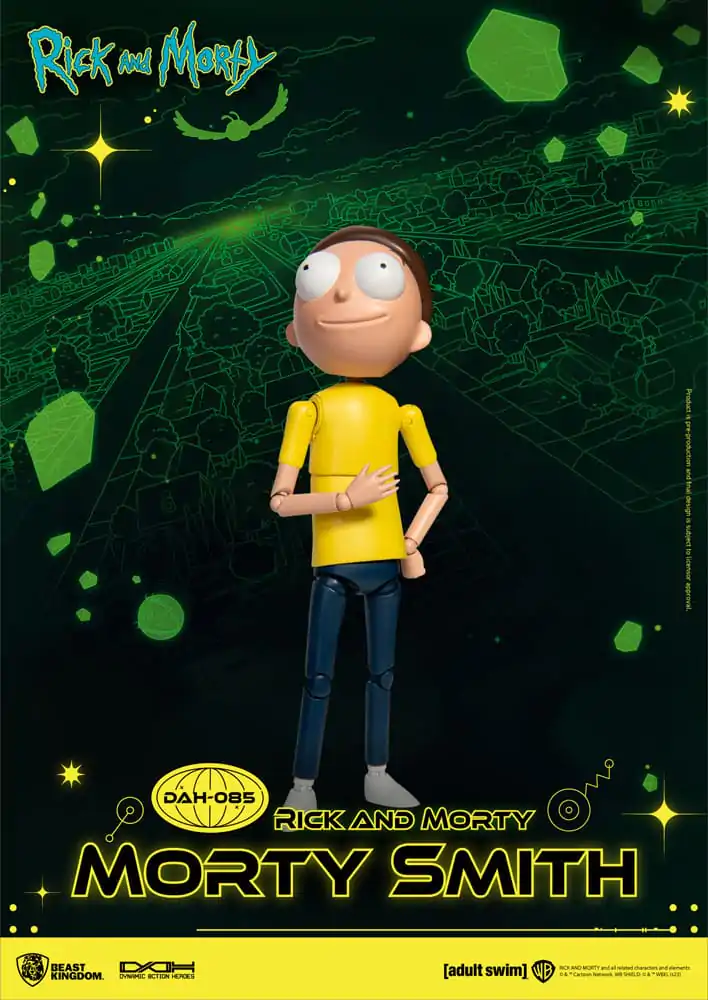 Rick and Morty Dynamic 8ction Heroes Figurina de acțiune 1/9 Morty Smith 23 cm poza produsului