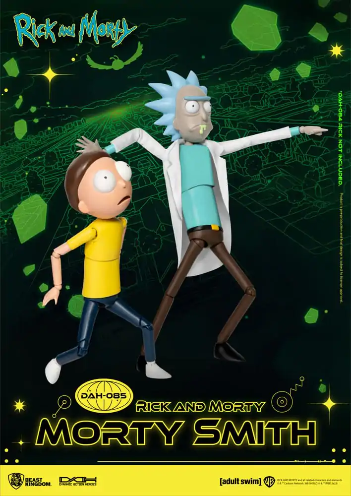 Rick and Morty Dynamic 8ction Heroes Figurina de acțiune 1/9 Morty Smith 23 cm poza produsului