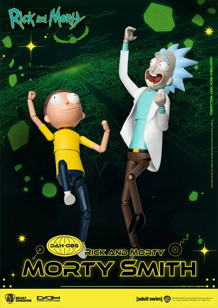 Rick and Morty Dynamic 8ction Heroes Figurina de acțiune 1/9 Morty Smith 23 cm poza produsului