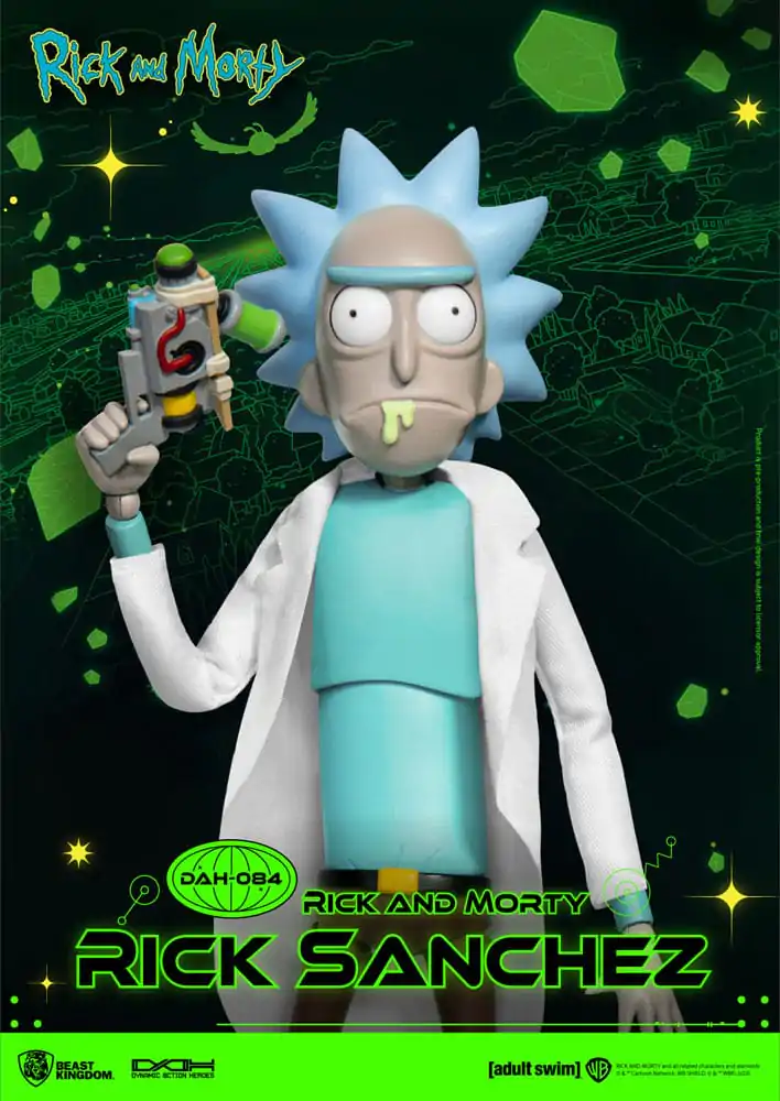 Rick and Morty Dynamic 8ction Heroes figurină de acțiune 1/9 Rick Sanchez 23 cm poza produsului