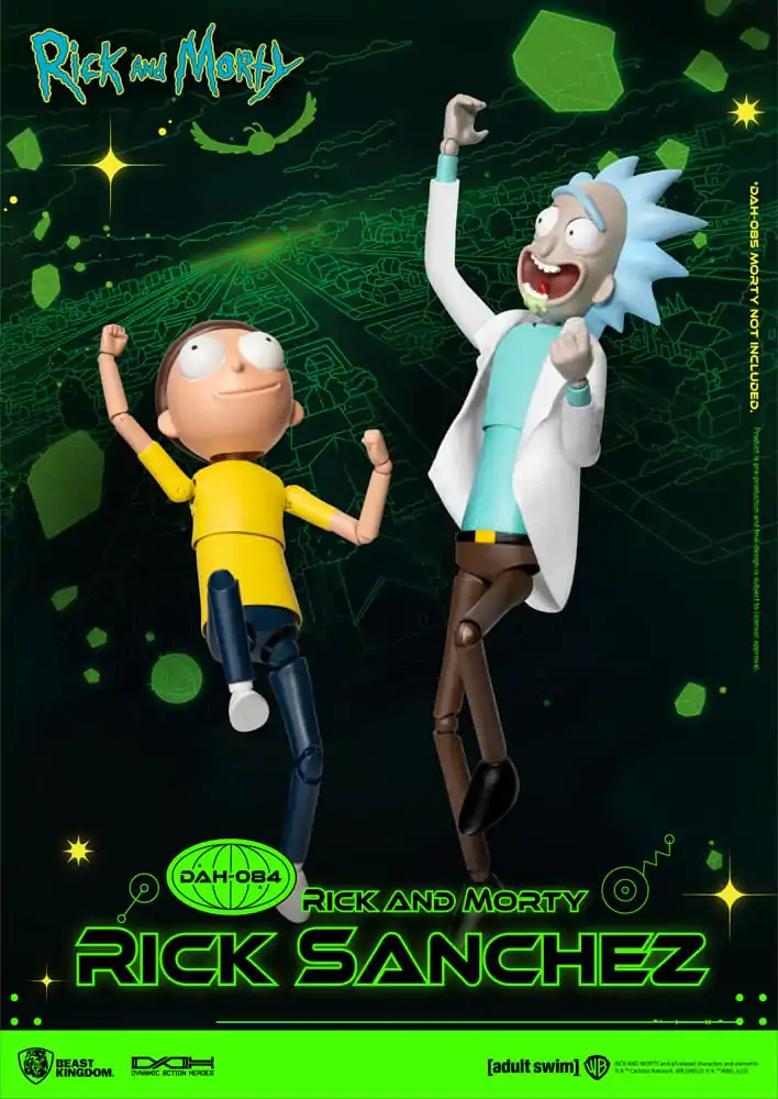 Rick and Morty Dynamic 8ction Heroes figurină de acțiune 1/9 Rick Sanchez 23 cm poza produsului