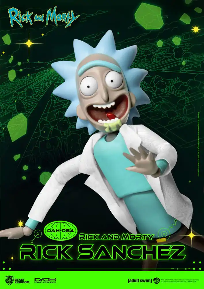 Rick and Morty Dynamic 8ction Heroes figurină de acțiune 1/9 Rick Sanchez 23 cm poza produsului