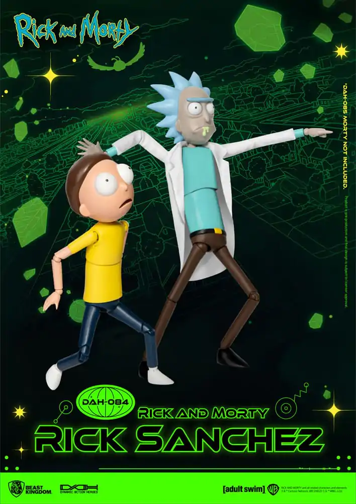 Rick and Morty Dynamic 8ction Heroes figurină de acțiune 1/9 Rick Sanchez 23 cm poza produsului