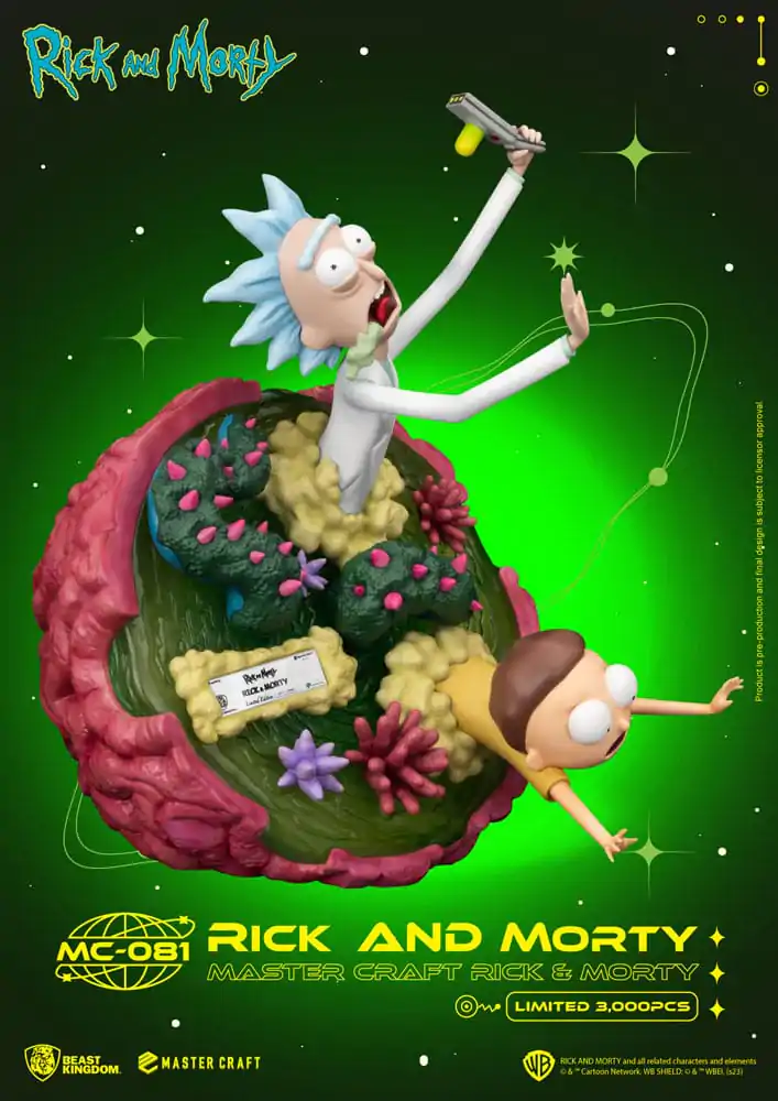 Rick and Morty Statuie Master Craft Rick and Morty 42 cm poza produsului