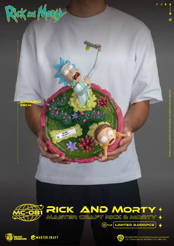 Rick and Morty Statuie Master Craft Rick and Morty 42 cm poza produsului