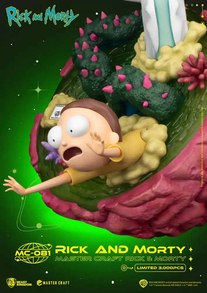 Rick and Morty Statuie Master Craft Rick and Morty 42 cm poza produsului