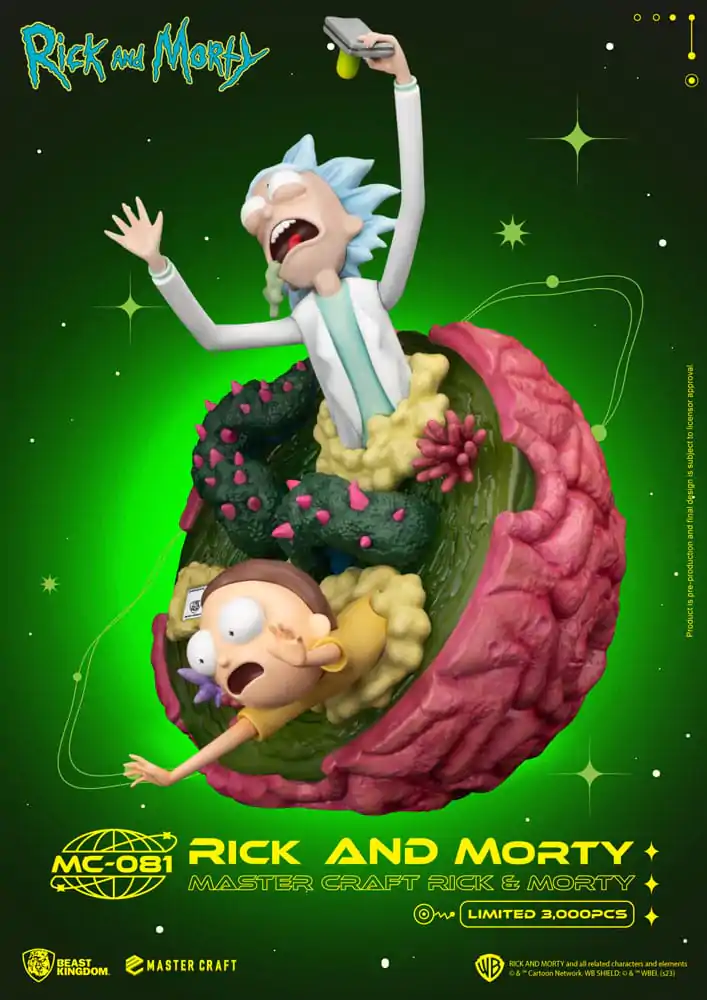 Rick and Morty Statuie Master Craft Rick and Morty 42 cm poza produsului