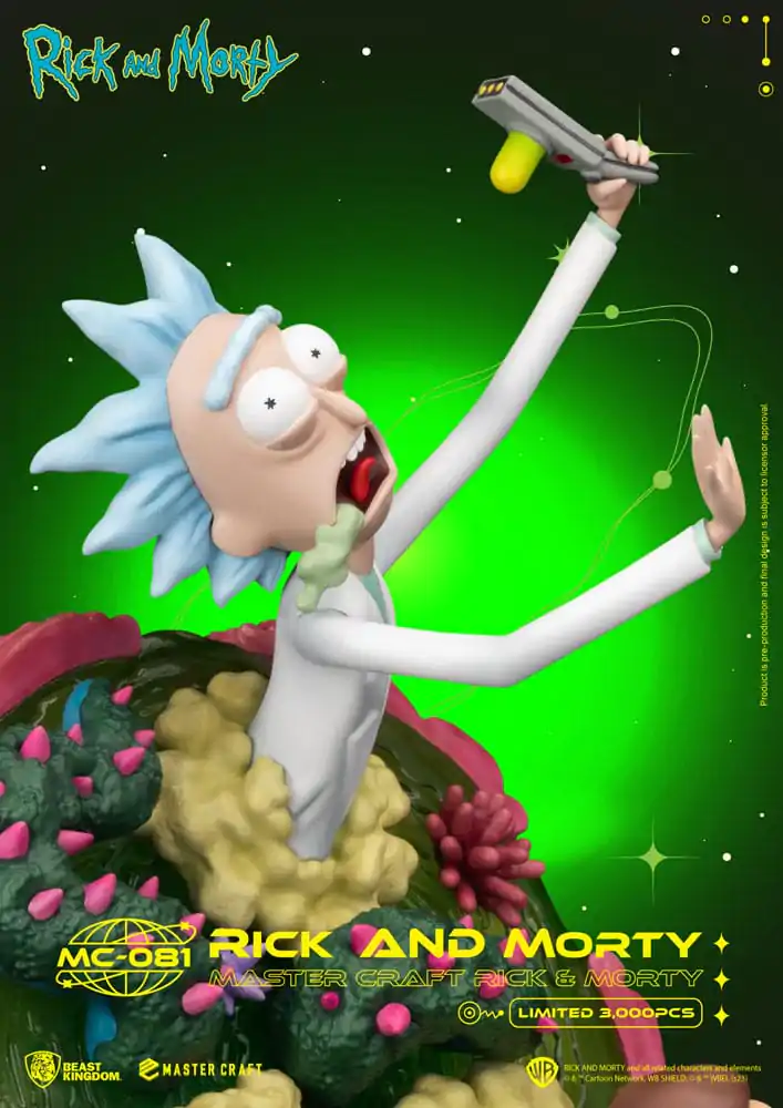 Rick and Morty Statuie Master Craft Rick and Morty 42 cm poza produsului