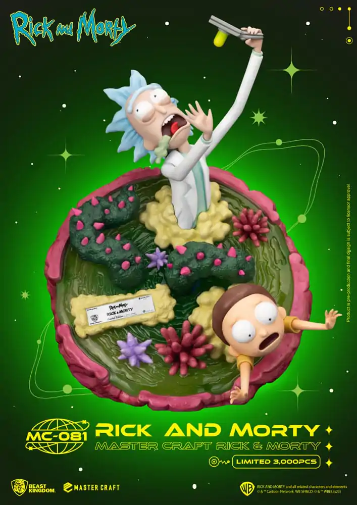 Rick and Morty Statuie Master Craft Rick and Morty 42 cm poza produsului