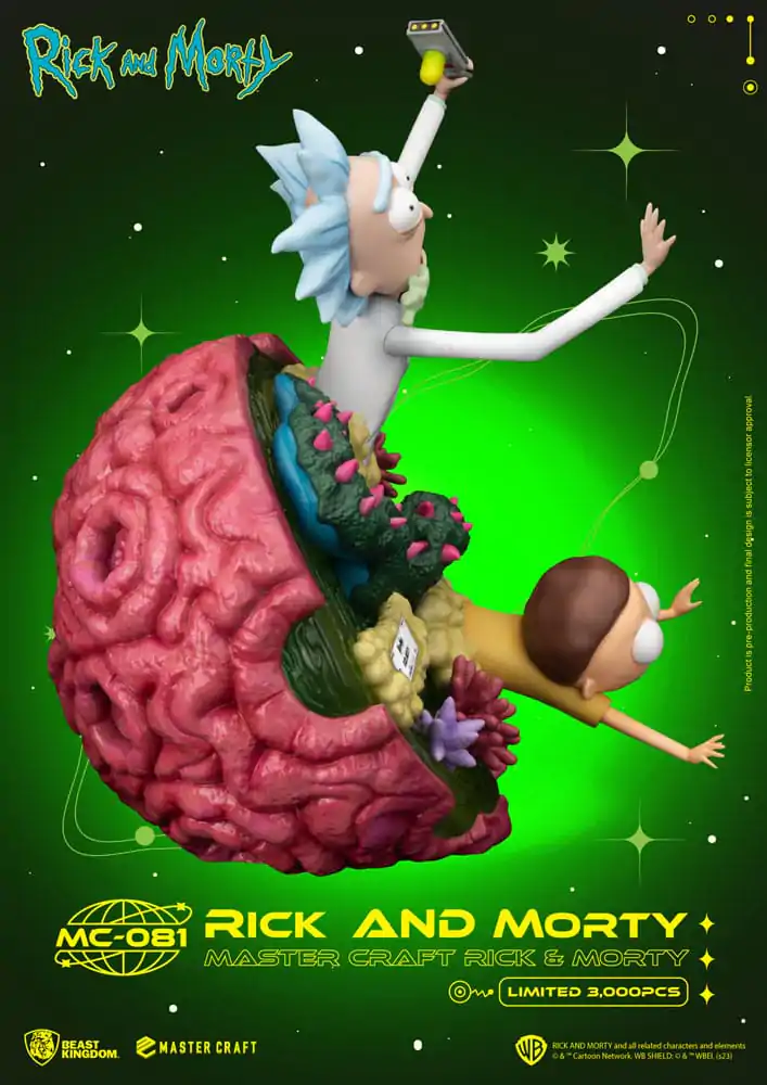 Rick and Morty Statuie Master Craft Rick and Morty 42 cm poza produsului