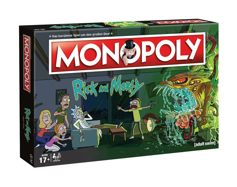 Rick and Morty Board Game Monopoly *Versiunea germană* poza produsului