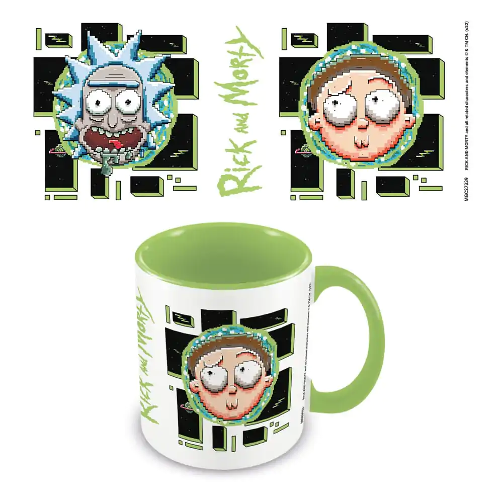 Rick and Morty Cană Pixel Breakout poza produsului