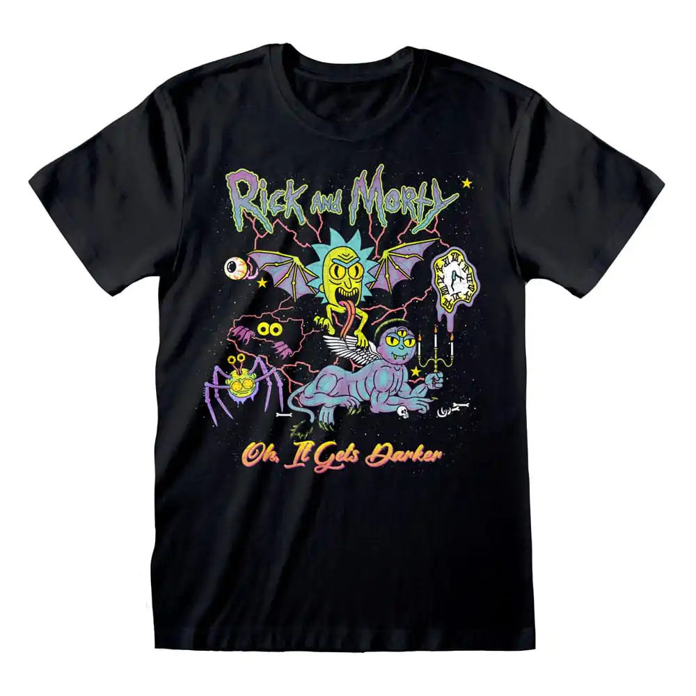Rick and Morty tricou Oh It Gets Darker poza produsului