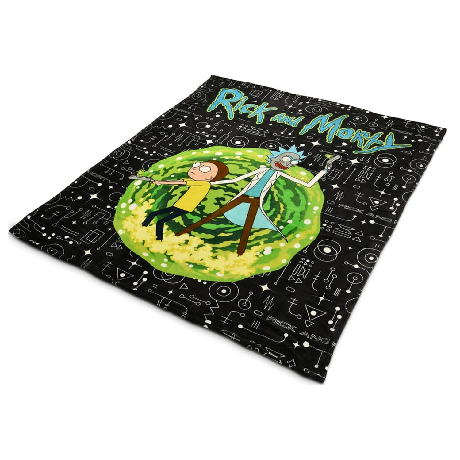 Rick and Morty Pătură confortabilă Portal 180 x 200 cm poza produsului