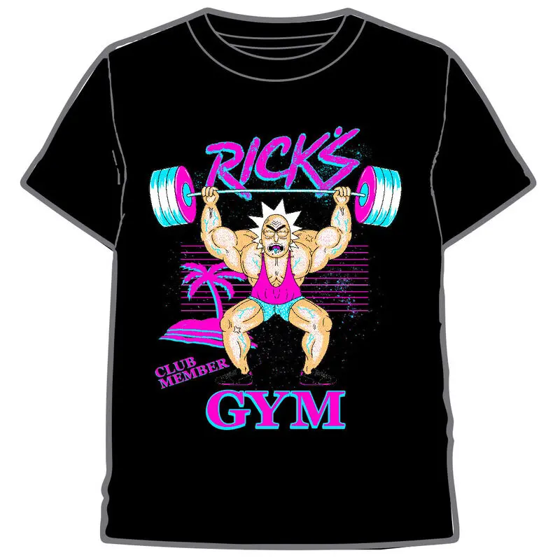 Rick and Morty Rick's Gym Tricou pentru adulti poza produsului