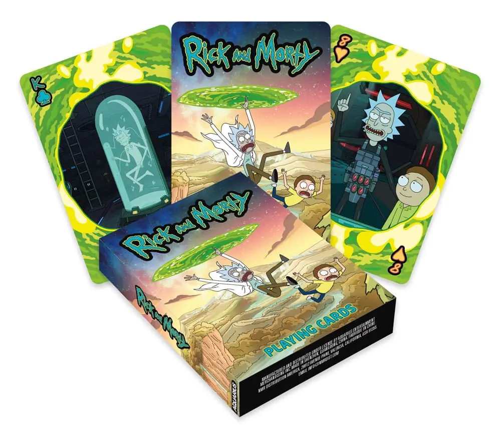 Rick and Morty Cărți de Joc Scene poza produsului