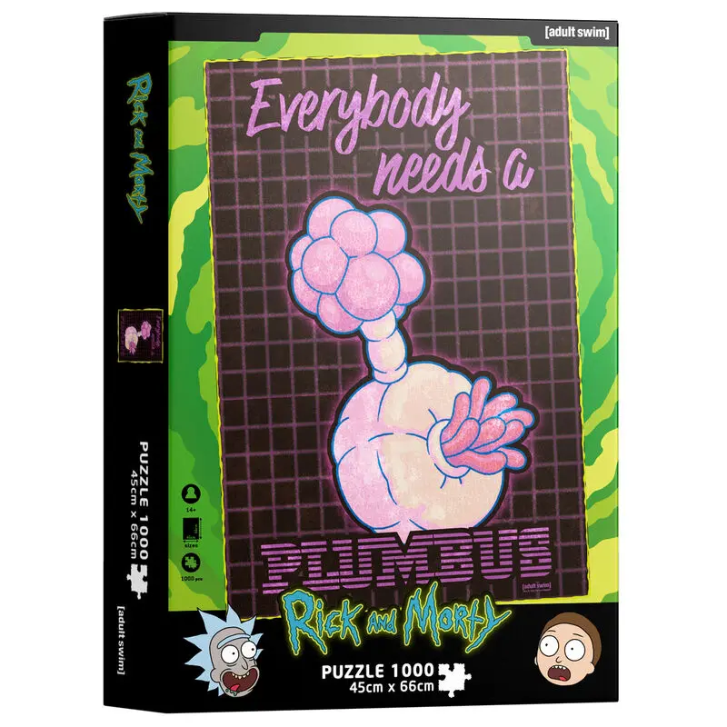DC Comics Jigsaw Puzzle Plumbus (1000 piese) poza produsului