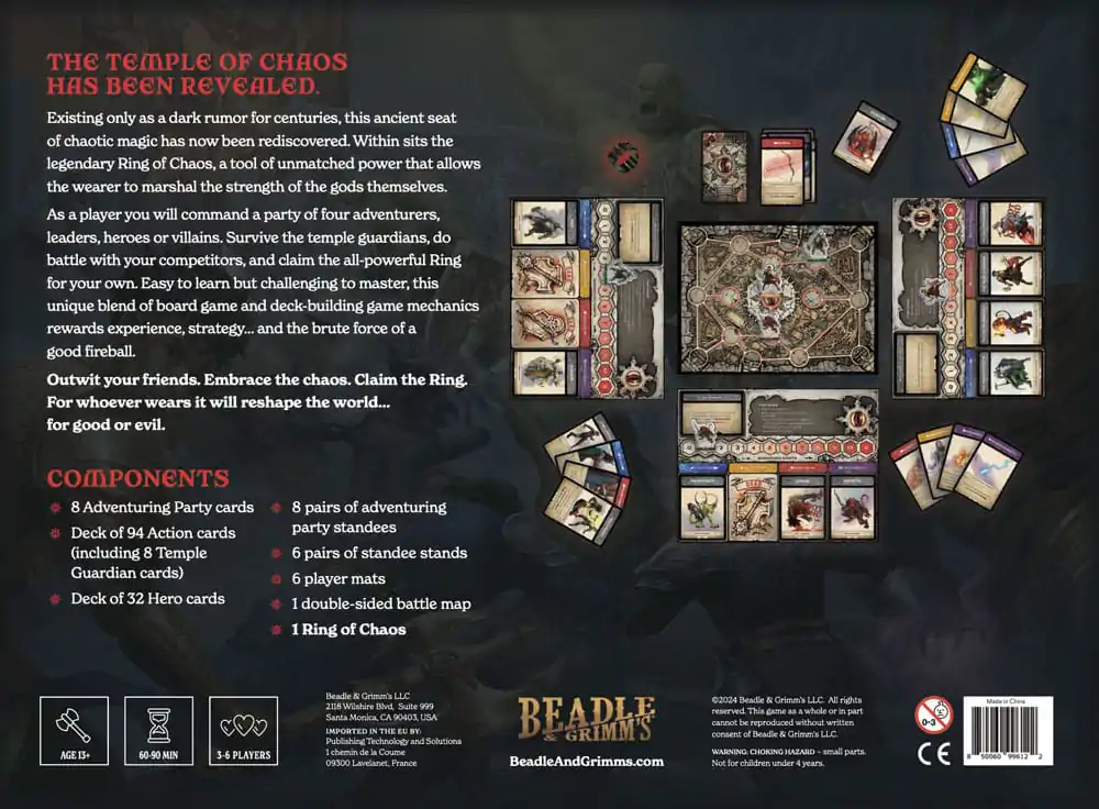 Ring of Chaos Joc de Rol de Masă Joc de Societate Platinum Edition *Versiune în Engleză* poza produsului