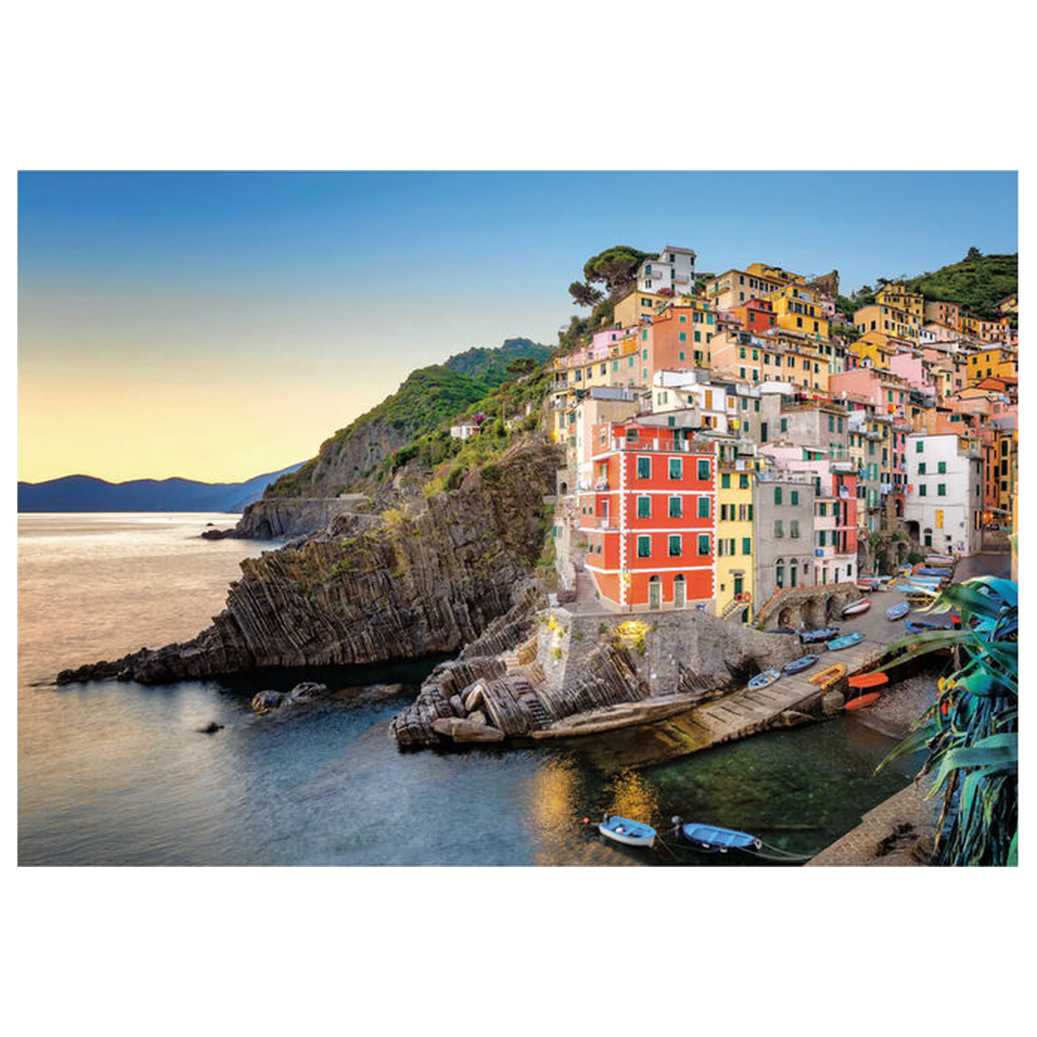 Riomaggiore Coast puzzle 500 piese poza produsului