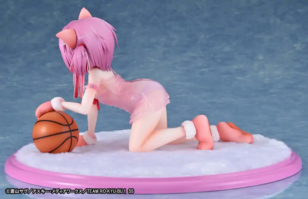 Ro-Kyu-Bu: Fast Break! Statuie PVC 1/7 Tomoka Minato Kemomimi Lingerie Ver. 18 cm poza produsului