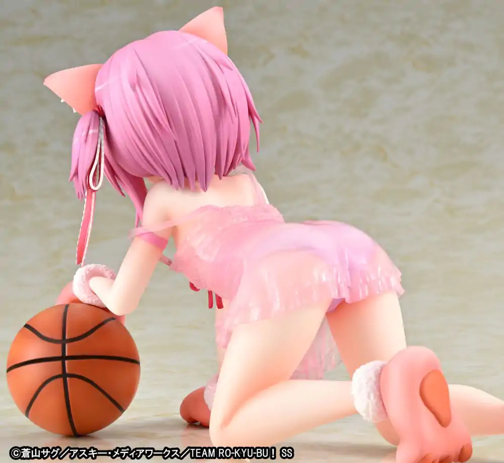 Ro-Kyu-Bu: Fast Break! Statuie PVC 1/7 Tomoka Minato Kemomimi Lingerie Ver. 18 cm poza produsului