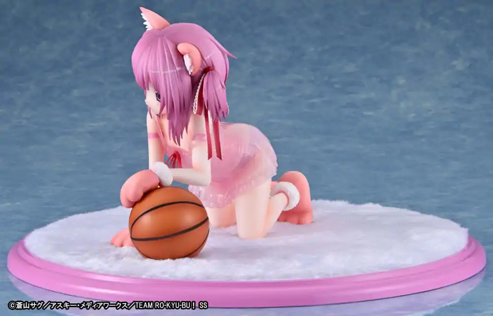 Ro-Kyu-Bu: Fast Break! Statuie PVC 1/7 Tomoka Minato Kemomimi Lingerie Ver. 18 cm poza produsului