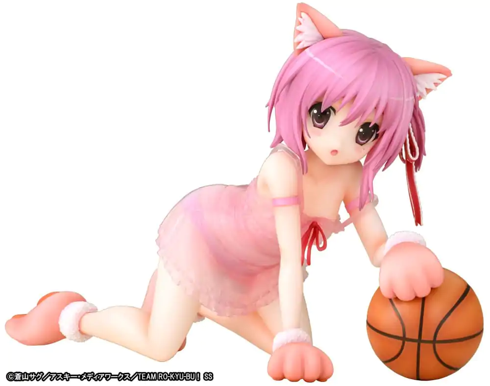 Ro-Kyu-Bu: Fast Break! Statuie PVC 1/7 Tomoka Minato Kemomimi Lingerie Ver. 18 cm poza produsului