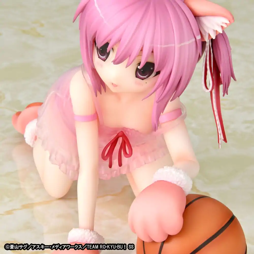 Ro-Kyu-Bu: Fast Break! Statuie PVC 1/7 Tomoka Minato Kemomimi Lingerie Ver. 18 cm poza produsului