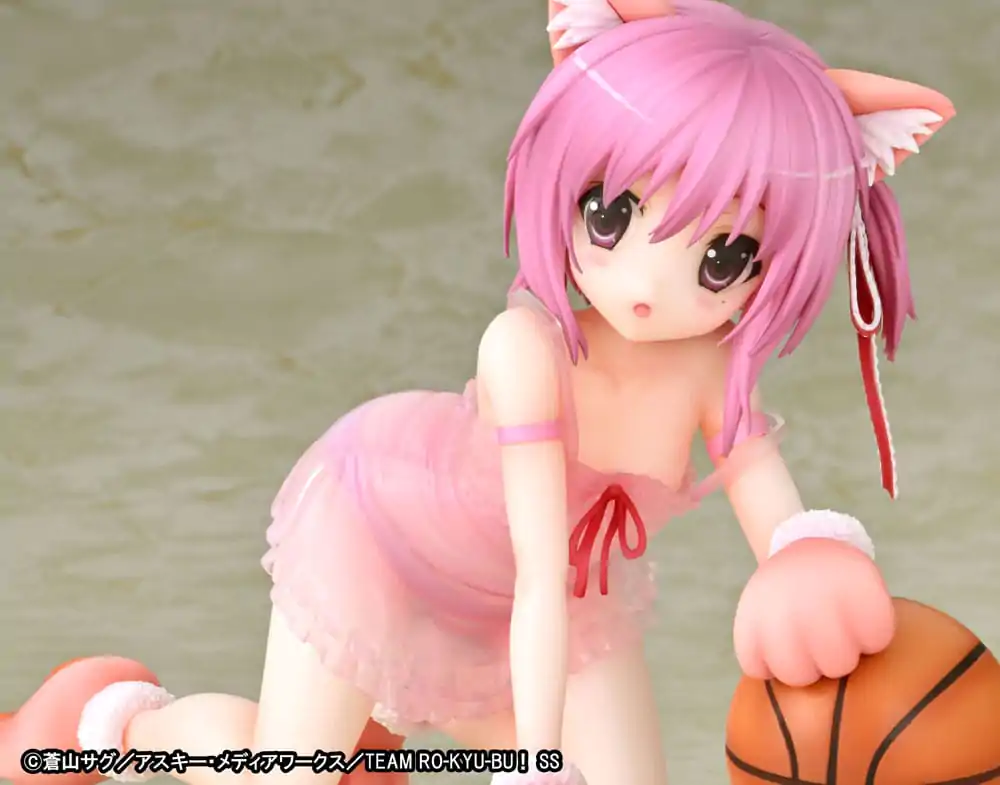 Ro-Kyu-Bu: Fast Break! Statuie PVC 1/7 Tomoka Minato Kemomimi Lingerie Ver. 18 cm poza produsului