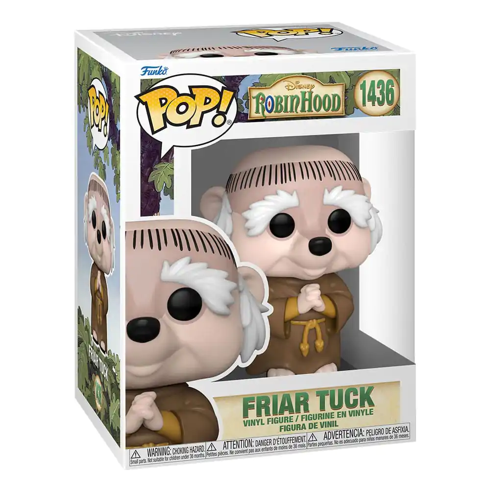 Robin Hood POP! Figurina Vinil Disney Friar Tuck 9 cm poza produsului