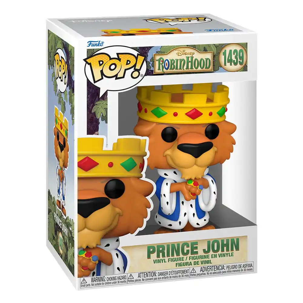 Robin Hood POP! Figurina Vinyl Disney Prințul John 9 cm poza produsului