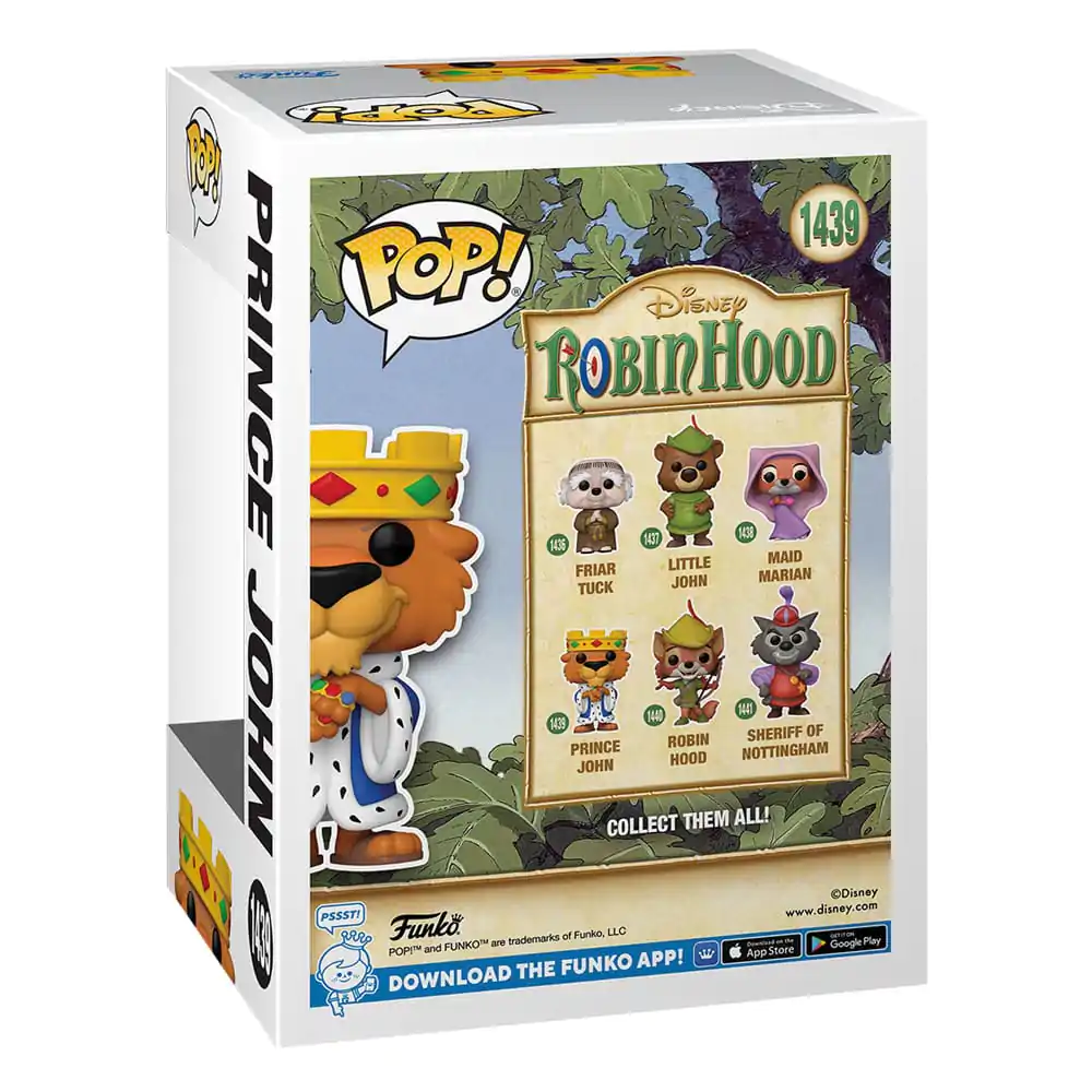 Robin Hood POP! Figurina Vinyl Disney Prințul John 9 cm poza produsului