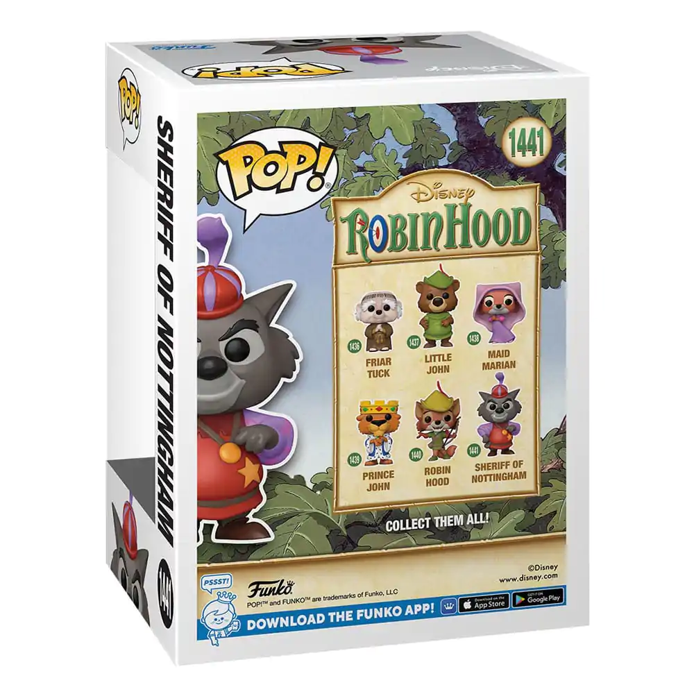 Robin Hood POP! figurină de vinil Disney Șeriful din Nottingham 9 cm poza produsului