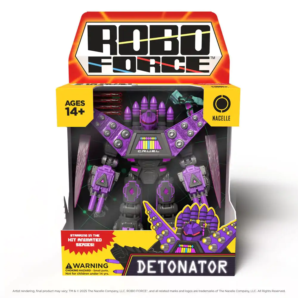 Figurină de acțiune Robo Force Wave 2 Detonator 24 cm poza produsului