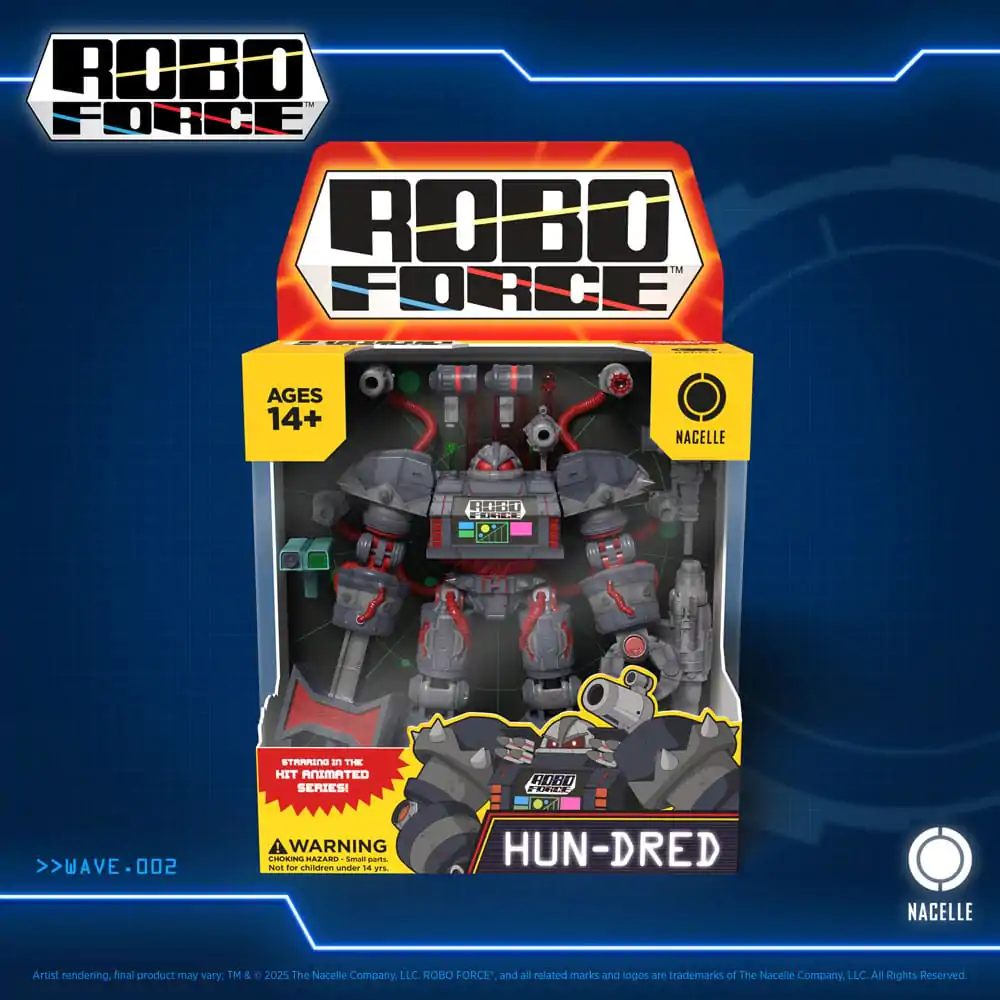 Figurină de Acțiune Robo Force Wave 2 Hun-Dred 23 cm poza produsului