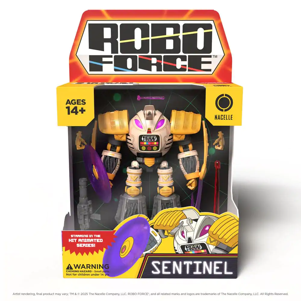 Figurină de acțiune Robo Force Wave 2 Sentinel 18 cm poza produsului