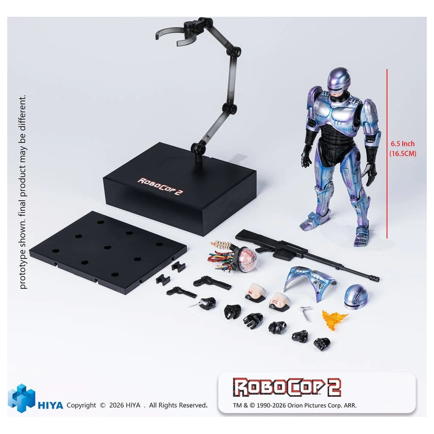 Robocop 2 Exquisite Super Action figura 1/12 Robocop 17 cm poza produsului