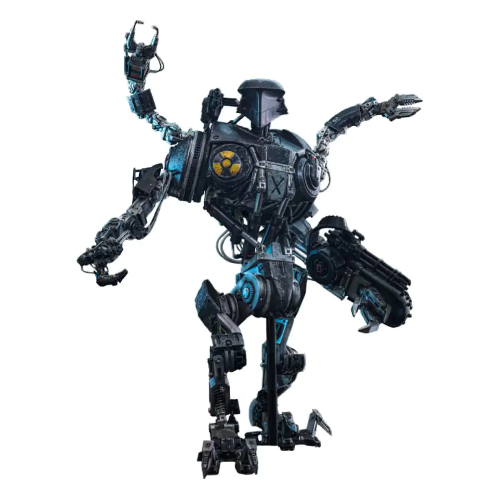 RoboCop 2 Movie Masterpiece Diecast Figura de actiune 1/6 RoboCain 40 cm poza produsului