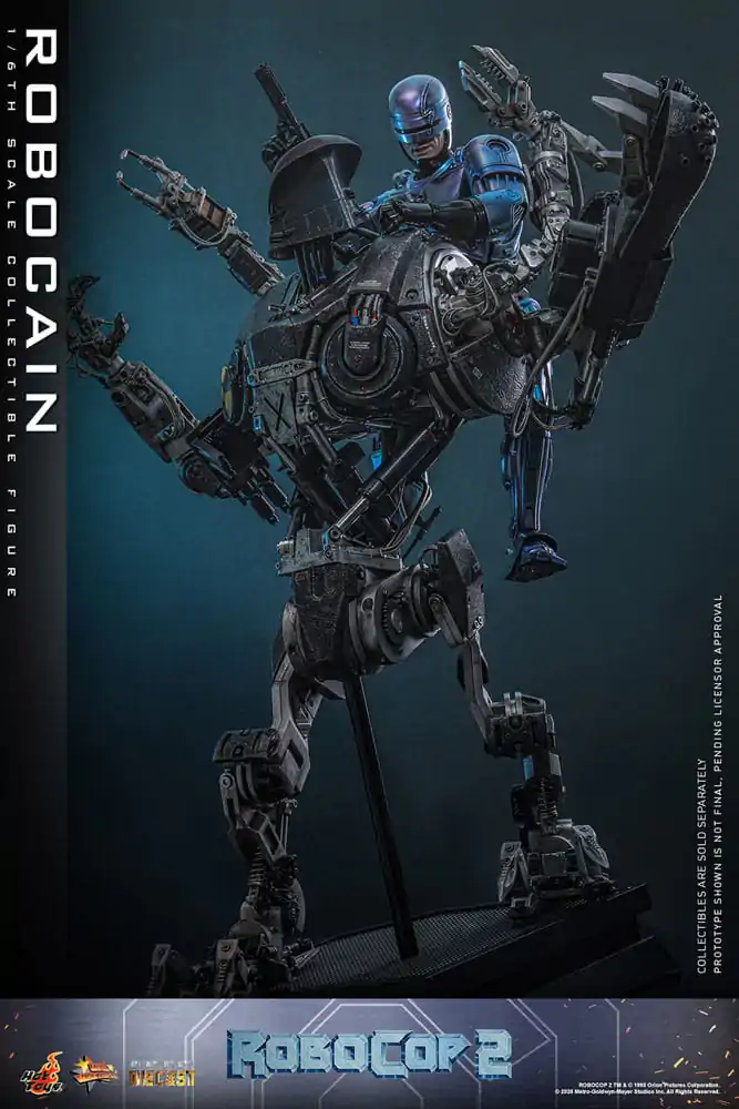 RoboCop 2 Movie Masterpiece Diecast Figura de actiune 1/6 RoboCain 40 cm poza produsului