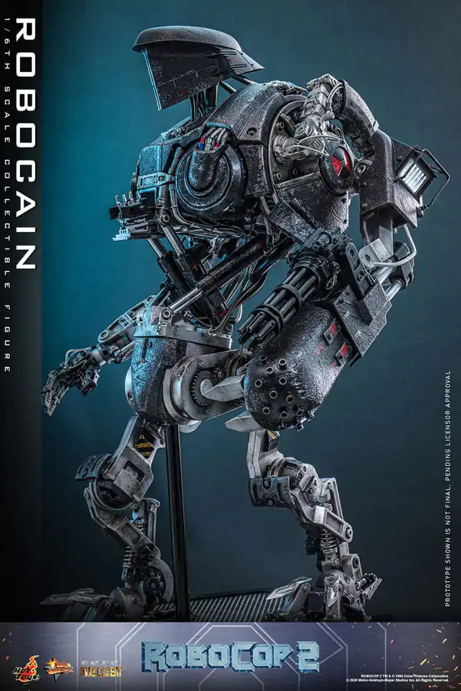 RoboCop 2 Movie Masterpiece Diecast Figura de actiune 1/6 RoboCain 40 cm poza produsului