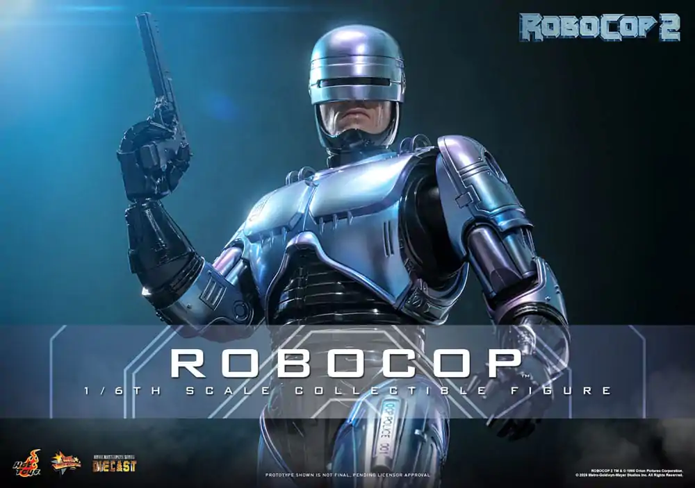 RoboCop 2 Movie Masterpiece Diecast Figura de actiune 1/6 RoboCop 30 cm poza produsului