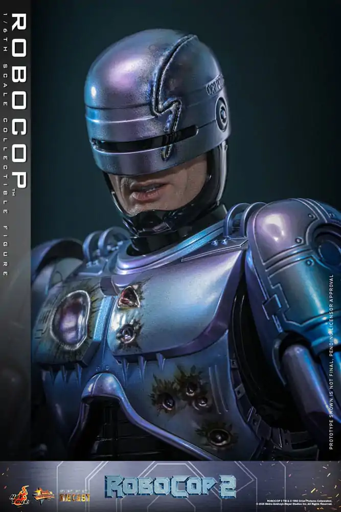 RoboCop 2 Movie Masterpiece Diecast Figura de actiune 1/6 RoboCop 30 cm poza produsului