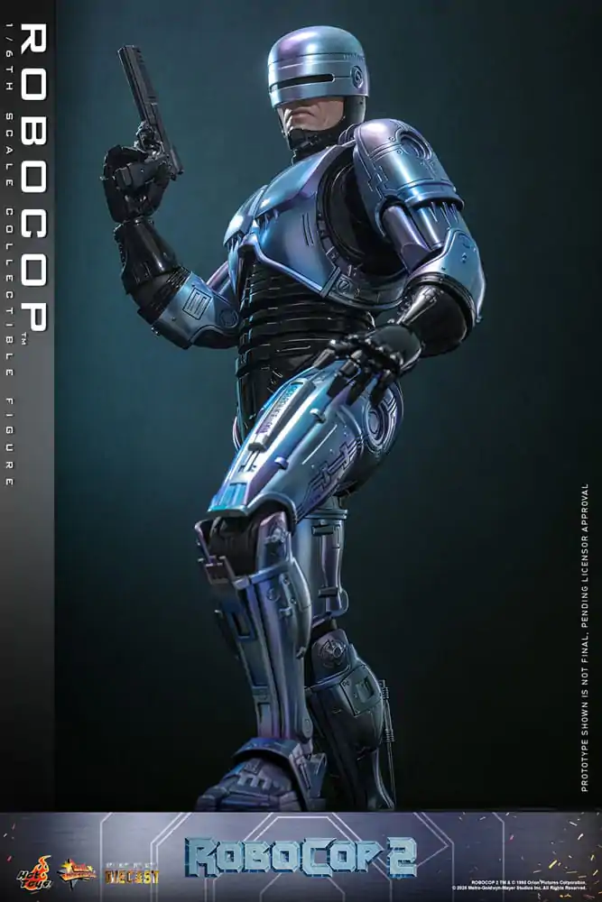 RoboCop 2 Movie Masterpiece Diecast Figura de actiune 1/6 RoboCop 30 cm poza produsului