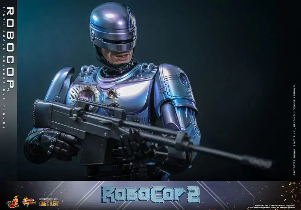 RoboCop 2 Movie Masterpiece Diecast Figura de actiune 1/6 RoboCop 30 cm poza produsului
